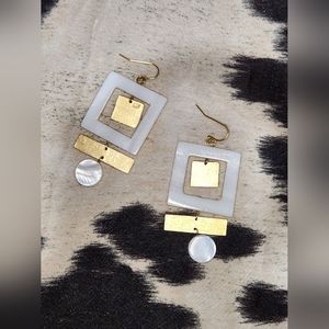 Geometric Dangle Fashion Earrings